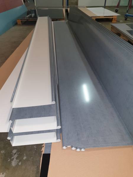 Pliages pour protection de nbandeaux bois en aluminium et zinc en gironde