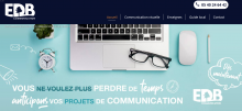 EDB Communication créaion de logo, publicités, enseignes dans les landes a parentis-en -born